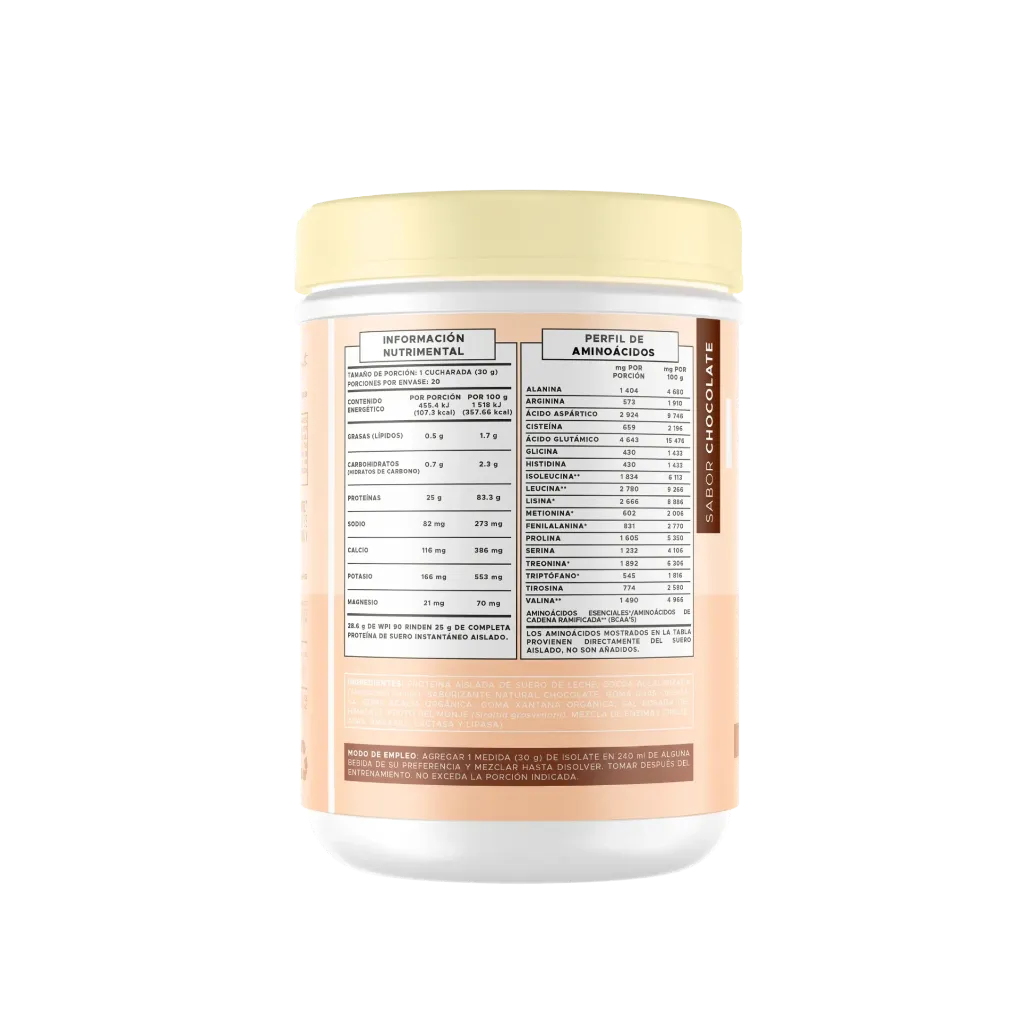 Isolate Proteína Aislada - 600 g + 20 servicios