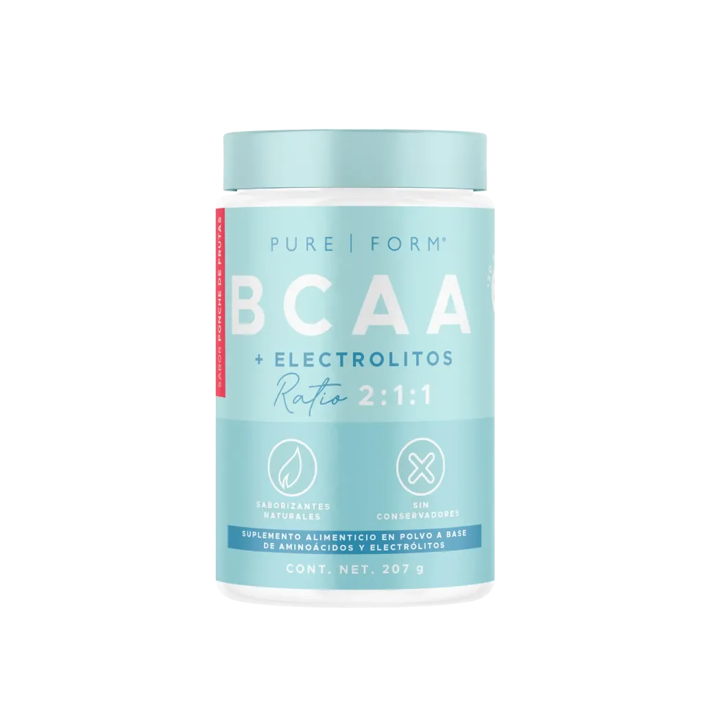 BCAA | con electrolitos | 207 g 30 servicios