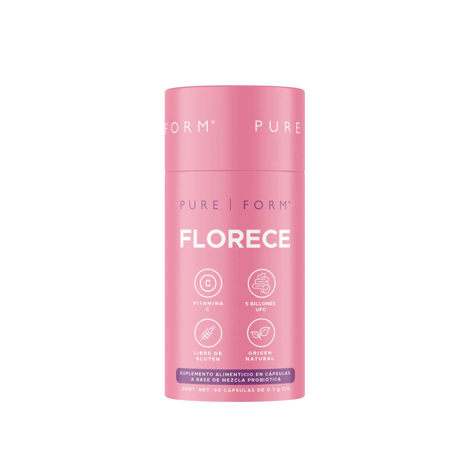 Florece | mezcla Probiótica 8S5B®| 90 cápsulas 45 servicios
